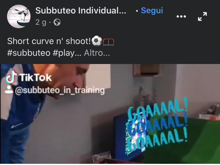 immagine di anteprima del video: SUBBUTEO INDIVIDUAL TRAINING