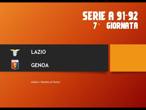 immagine di anteprima del video: Old Subbuteo: Serie A 91/92 7° Lazio-Genoa