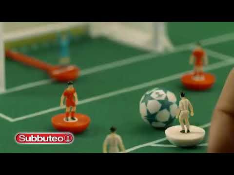 immagine di anteprima del video: Juego de mesa Subbuteo Champions Leage UEFA Eleven Force