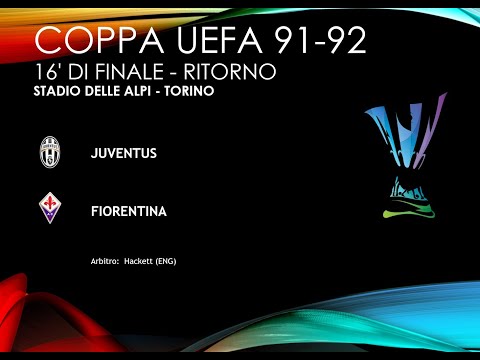 immagine di anteprima del video: Old Subbuteo: Coppa Uefa 91/92 16'Andata: Juventus-Fiorentina
