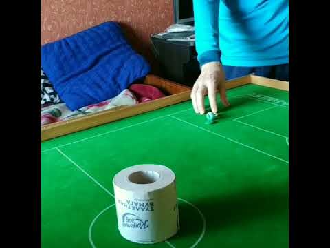 immagine di anteprima del video: Subbuteo toilet paper challenge.