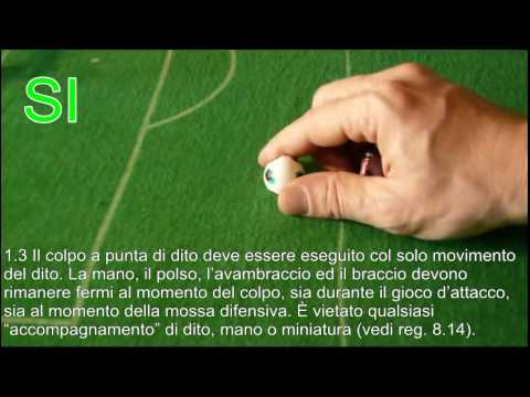 immagine di anteprima del video: VideoRegolamento OldSubbuteo 1.Colpi a punta di dito