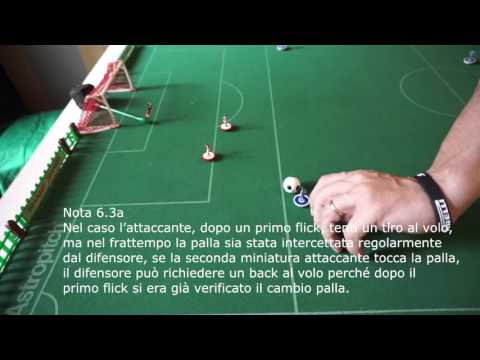 immagine di anteprima del video: Videoregolamento Oldsubbuteo 6.Intercettazione della palla