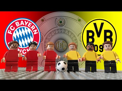 immagine di anteprima del video: Bayern Munich v Borussia Dortmund - in Subbuteo!!!