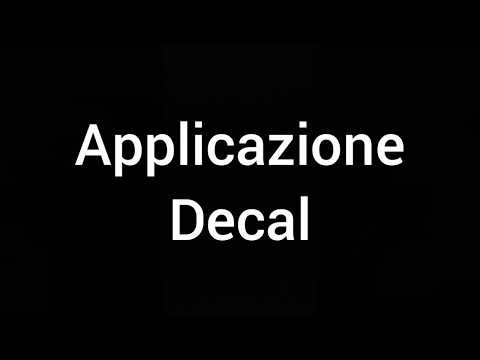 immagine di anteprima del video: SUBBUTEO. Come applicare correttamente le decalcomanie (senza...