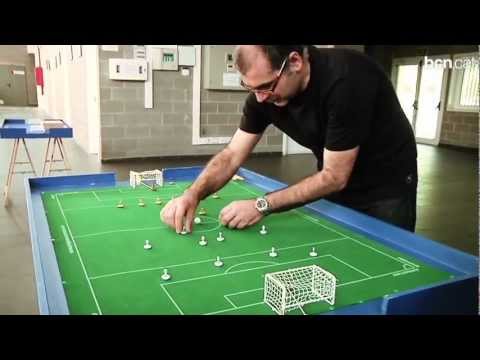 immagine di anteprima del video: Club Palomar Futbol Taula, pares i fills que juguen a Subbuteo