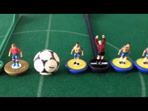 immagine di anteprima del video: Viktoria Plzen - Teplice 1-0 Ceska Liga 2014/2015 Subbuteo