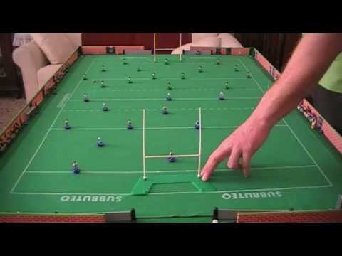 immagine di anteprima del video: Rugby Subbuteo- Tutorial 3 - Passaggi