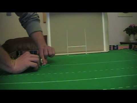 immagine di anteprima del video: Rugby Subbuteo Tutorial 6 - Calci 2^ Parte