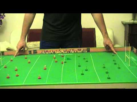 immagine di anteprima del video: Rugby Subbuteo Tutorial 5 - Calci - 1^ parte