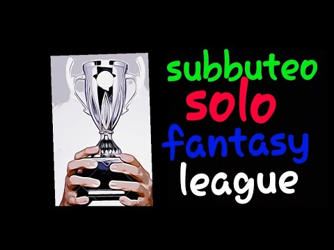 immagine di anteprima del video: SUBBUTEO SOLO LEAGUE FOOTBALL