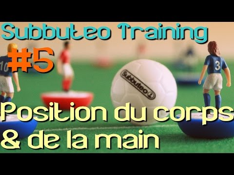 immagine di anteprima del video: Subbuteo Training - Session 5 : La position du corps et de la main