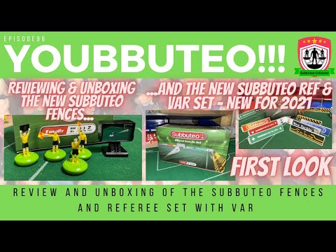 immagine di anteprima del video: Subbuteo Referee & Var Set First Look Review & Unboxing Plus...