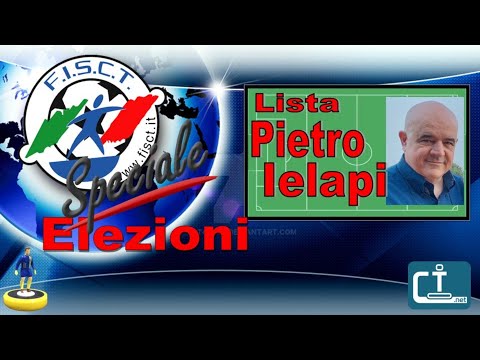 immagine di anteprima del video: Speciale elezioni subbuteo FISCT: lista PIETRO IELAPI