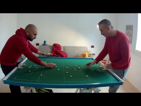 immagine di anteprima del video: Subbuteo - Calcio da tavolo. DLF Gorizia. Guido - Alex 1° tempo