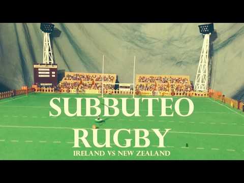 immagine di anteprima del video: Subbuteo Table Rugby - Ireland vs New Zealand All Blacks