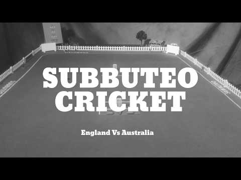 immagine di anteprima del video: Subbuteo Table Cricket - England vs Australia