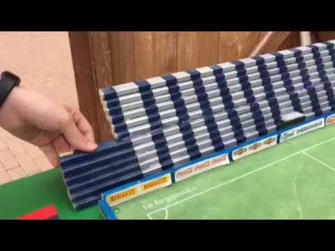 immagine di anteprima del video: Stadio subbuteo fai da te #2