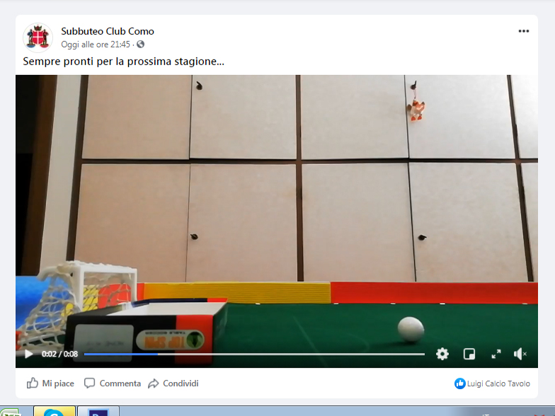 immagine di anteprima del video: Subbuteo Club Como