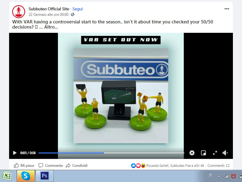 immagine di anteprima del video: Subbuteo Official Site