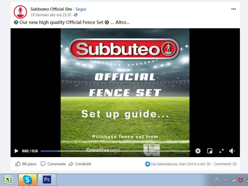 immagine di anteprima del video: Subbuteo Official Site 