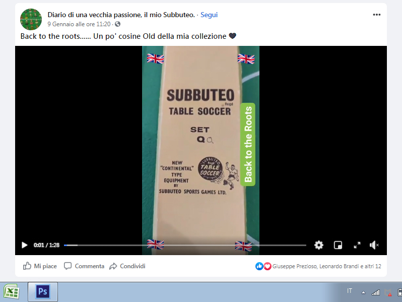 immagine di anteprima del video: Diario di una vecchia passione, il mio Subbuteo. 